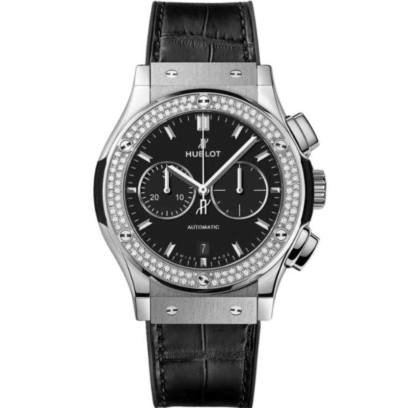 CLASSIC FUSION 42 MM CHRONOGRAPH TITANIUM DIAMONDS - Hublot