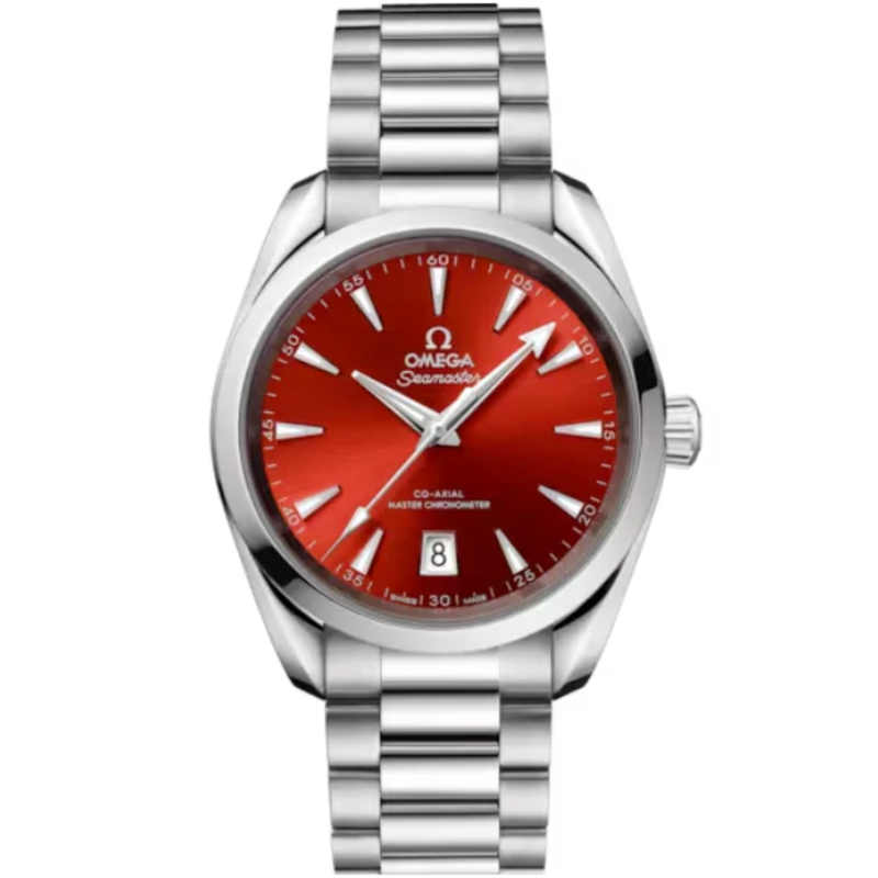 SEAMASTER AQUA TERRA SHADES 38 MM STAINLESS STEEL WITH TERRACOTTA DIAL - Omega