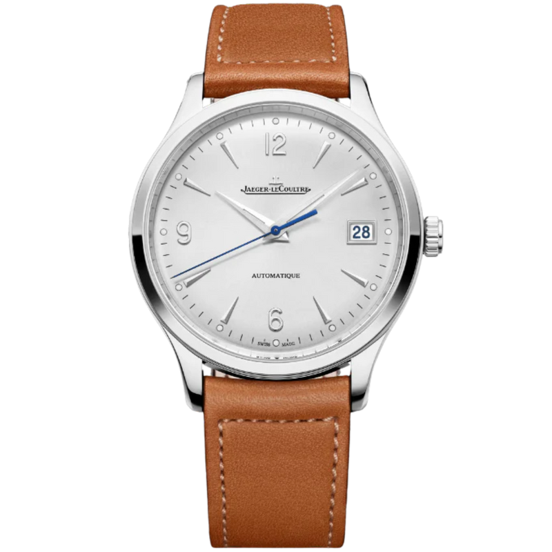 MASTER CONTROL DATE 40 MM STAINLESS STEEL WITH SILVER GREY, SUNRAY BRUSHED DIAL - Jaeger-LeCoultre
