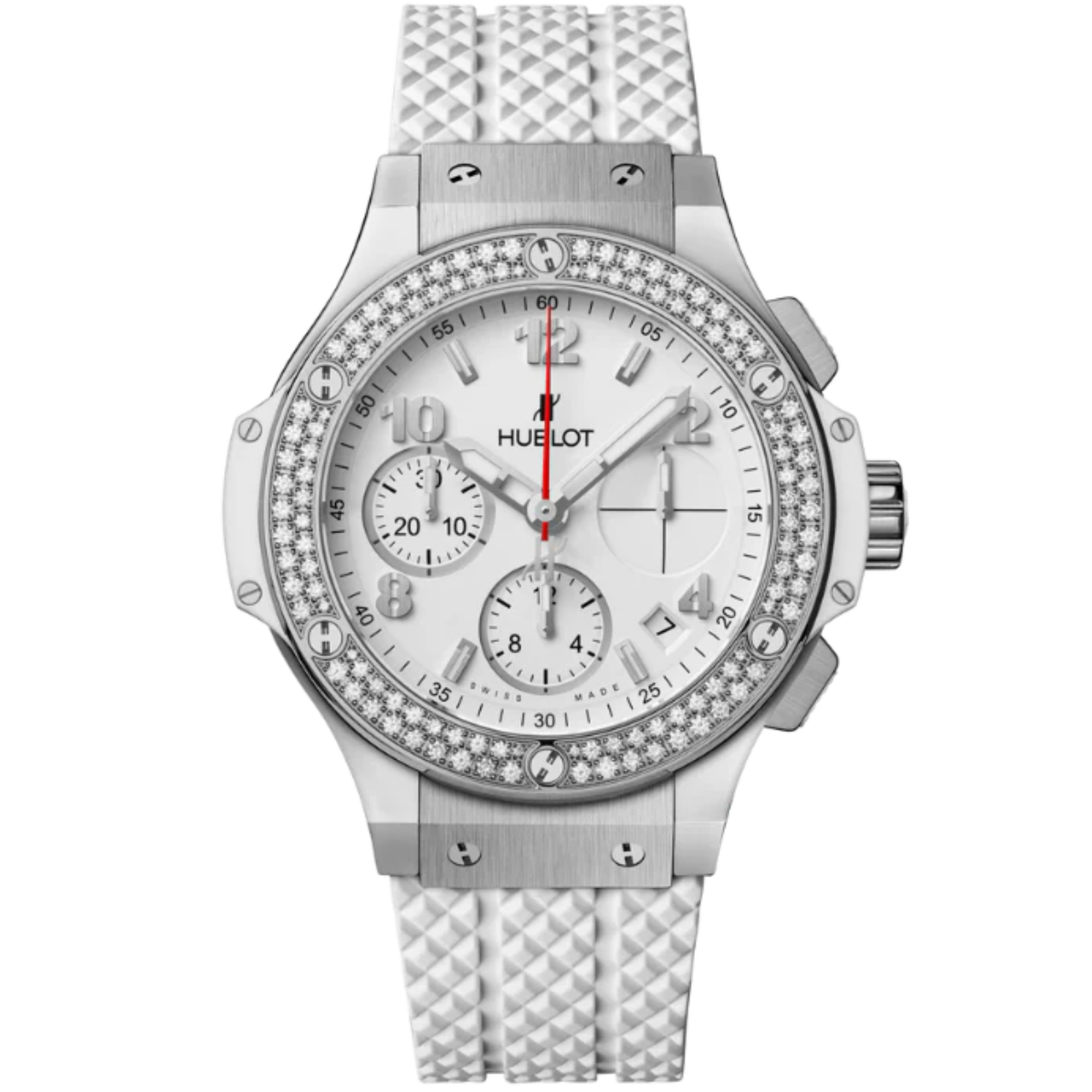 Big Bang 41mm STEEL WHITE DIAMONDS - Hublot