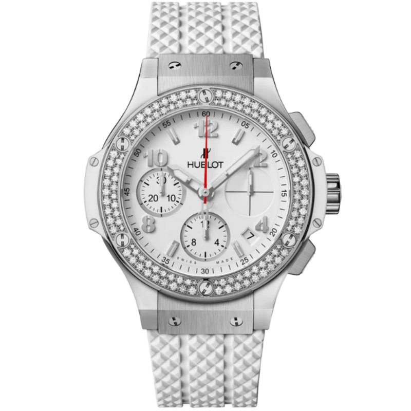 Big Bang 41mm STEEL WHITE DIAMONDS - Hublot