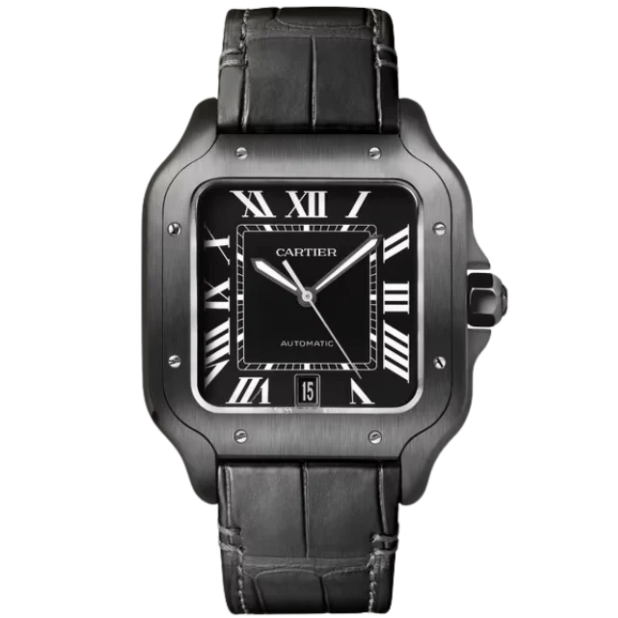 SANTOS 40 MM DE CARTIER BLACK ADLC - Cartier