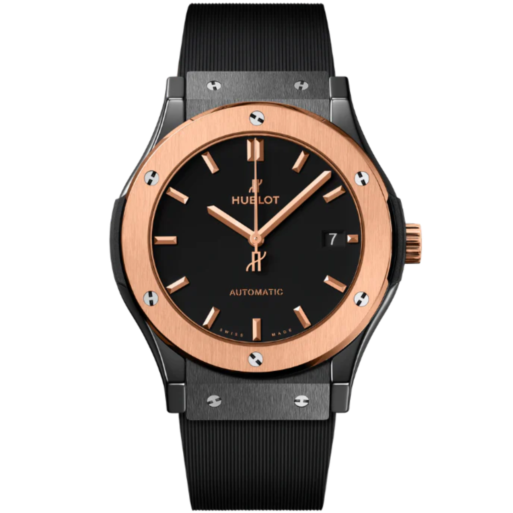 CLASSIC FUSION 3-HANDS 33MM CERAMIC KING GOLD - Hublot