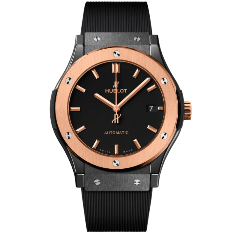 CLASSIC FUSION 3-HANDS 33MM CERAMIC KING GOLD - Hublot
