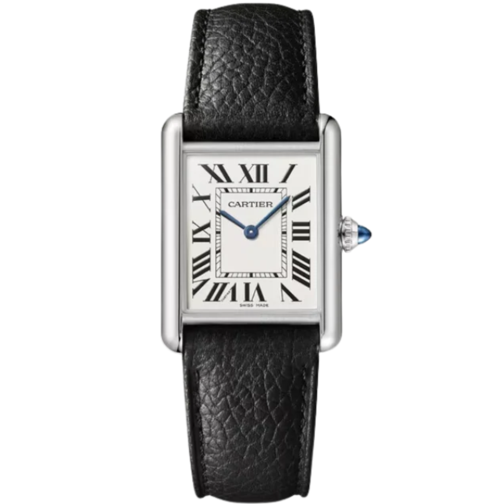 TANK 34 mm MUST WATCH SILVER STAINLESS STEEL - Cartier