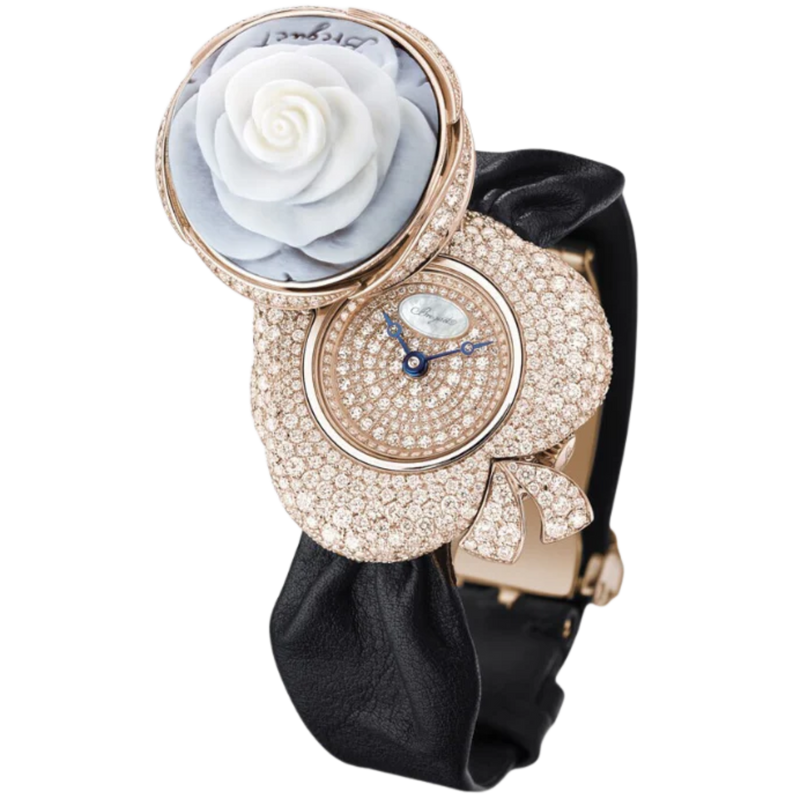 SECRET DE LA REINE GJ24BR8548DDC3 31 MM ROSE GOLD WITH YELLOW DIAL - Breguet