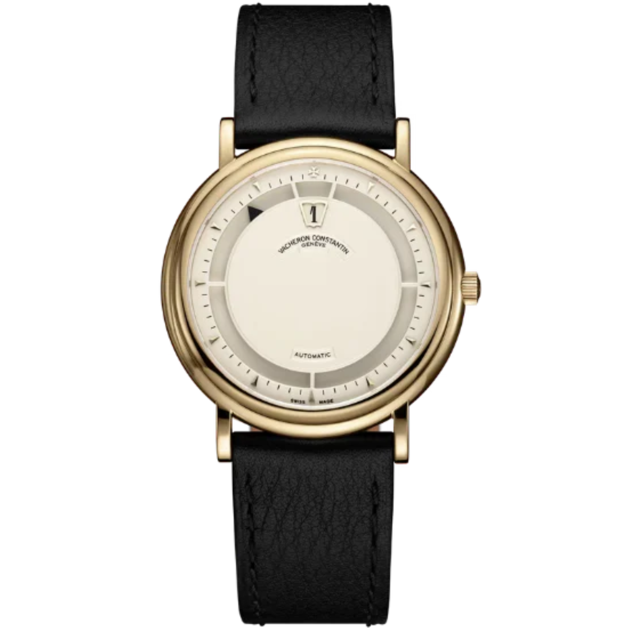 LES COLLECTIONNEURS JUMP HOUR 36 MM YELLOW GOLD WITH WHITE DIAL - Vacheron Constantin