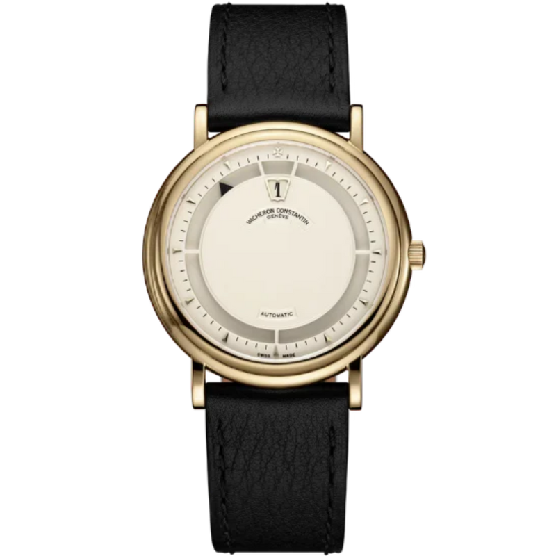 LES COLLECTIONNEURS JUMP HOUR 36 MM YELLOW GOLD WITH WHITE DIAL - Vacheron Constantin