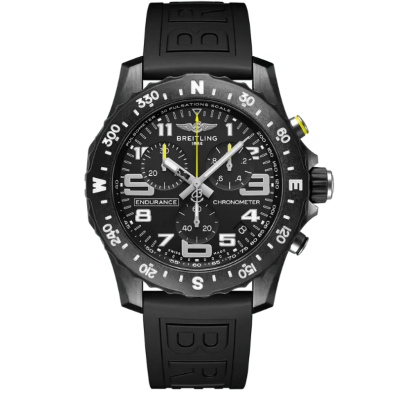 ENDURANCE PRO 44 MM BREITLIGHT® CASE WITH BLACK DIAL - Breitling