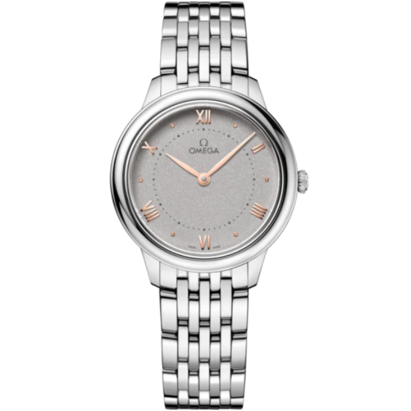 DE VILLE PRESTIGE 30 MM STAINLESS STEEL WITH GREY DIAL - Omega