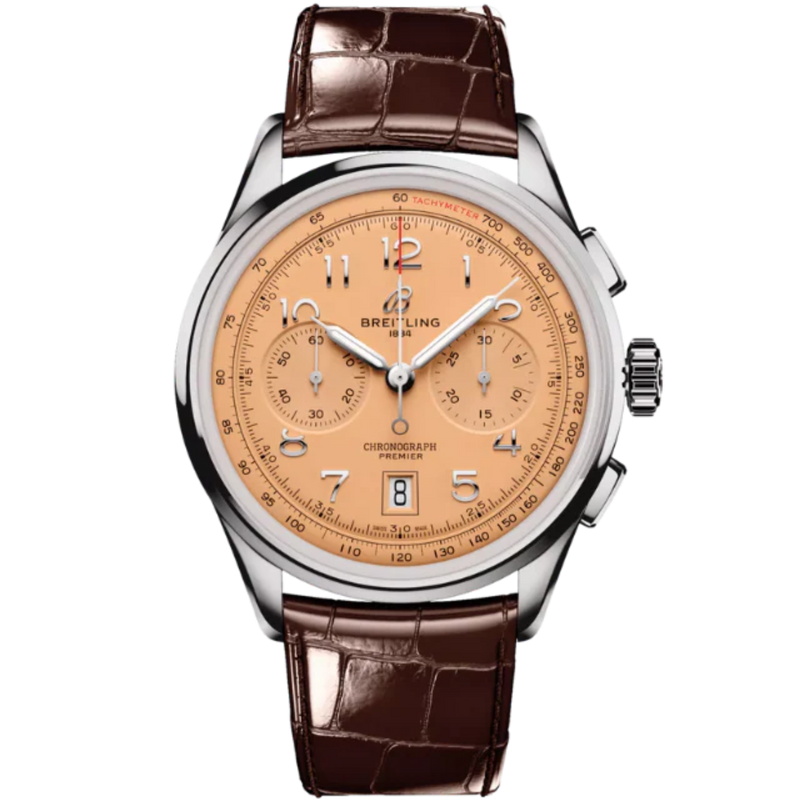 PREMIER B01 CHRONOGRAPH 42 MM STAINLESS STEEL WITH COPPER DIAL - Breitling