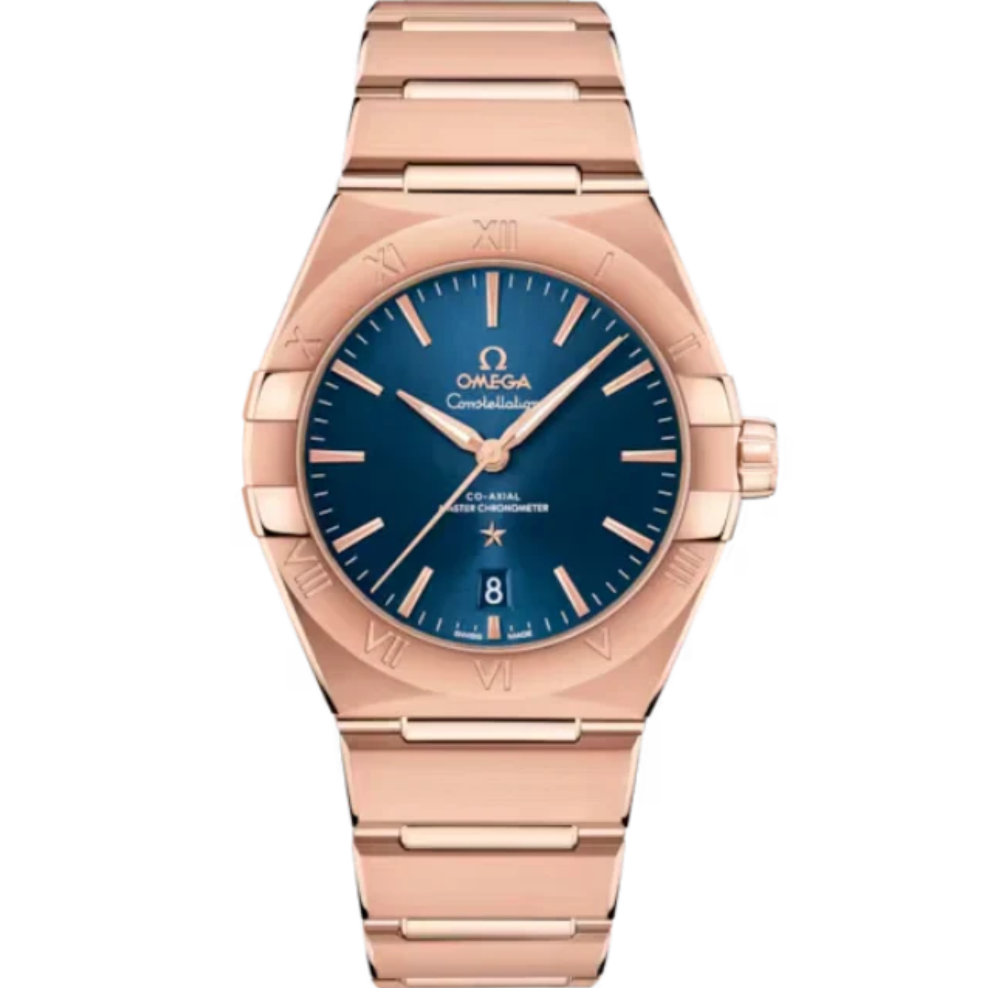 CONSTELLATION 39 MM SEDNA™ GOLD WITH BLUE DIAL - Omega