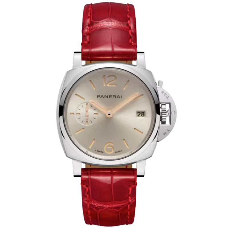 LUMINOR DUE PAM01248 38 MM STAINLESS STEEL WITH SILVER DIAL - Panerai