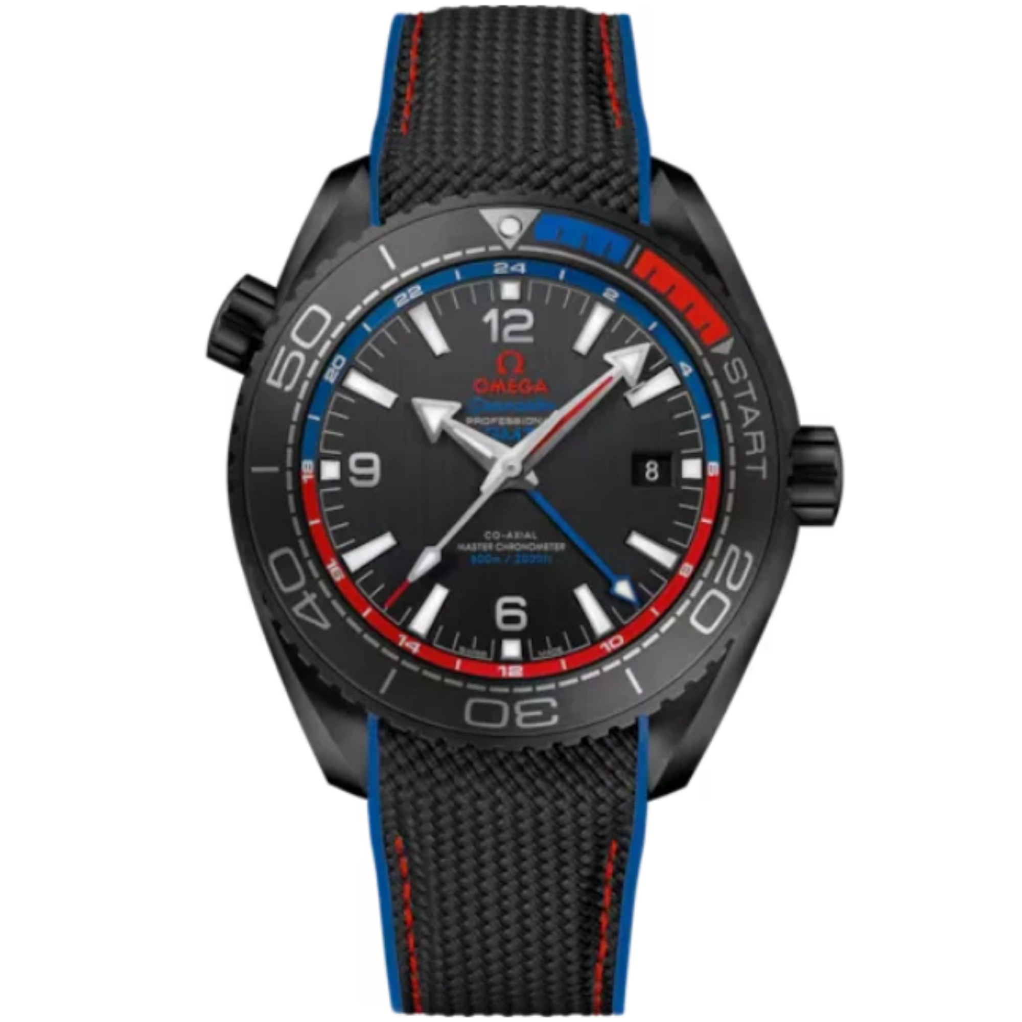 SEAMASTER PLANET OCEAN 600M "ETNZ" DEEP BLACK 45 MM BLACK CERAMIC WITH BLACK DIAL - Omega