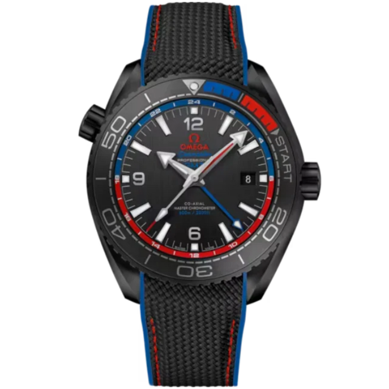 SEAMASTER PLANET OCEAN 600M "ETNZ" DEEP BLACK 45 MM BLACK CERAMIC WITH BLACK DIAL - Omega