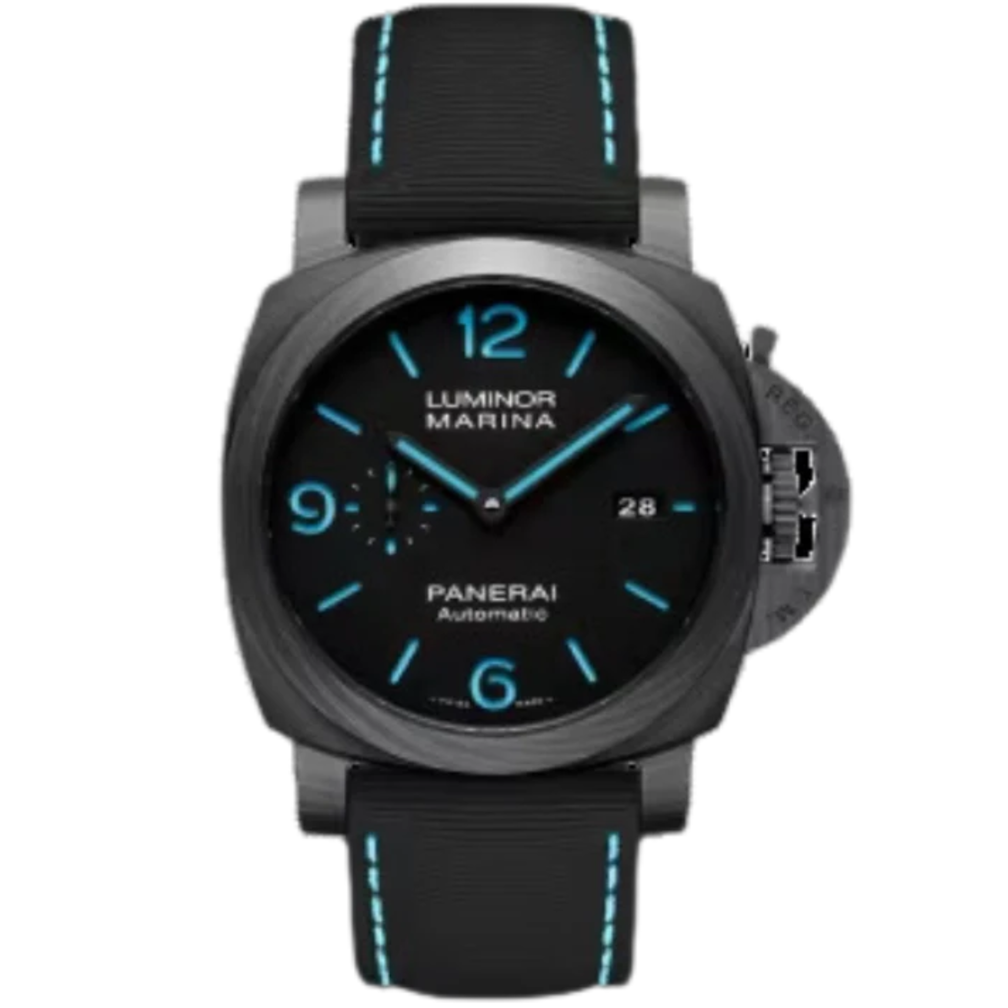 LUMINOR MARINA PAM02661 44 MM CARBOTECH™ WITH BLACK DIAL - Panerai