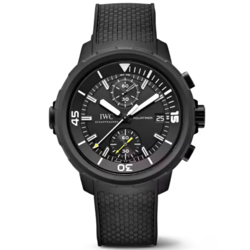 AQUATIMER CHRONOGRAPH EDITION “GALAPAGOS ISLANDS” 45 MM STAINLESS STEEL WITH BLACK DIAL - IWC