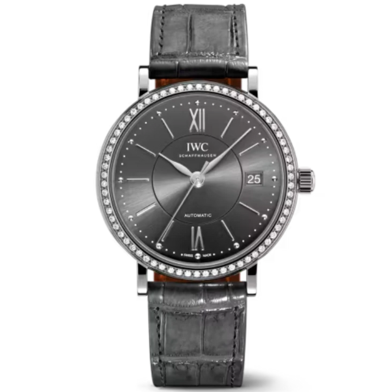 PORTOFINO AUTOMATIC 37 MM STAINLESS STEEL WITH GRAY DIAL - IWC