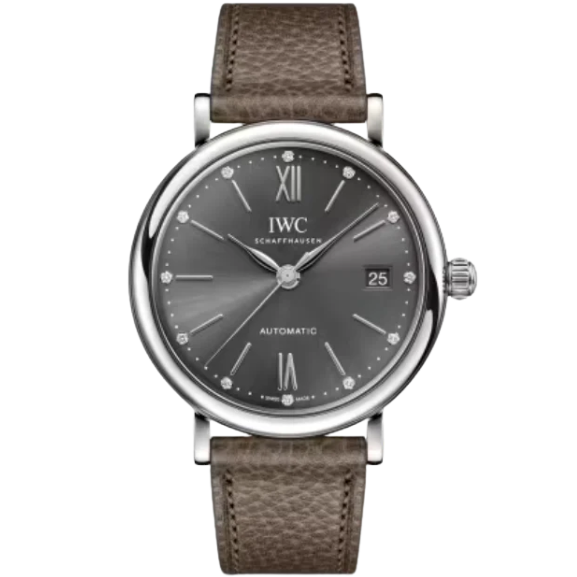 PORTOFINO AUTOMATIC 37 MM STAINLESS STEEL WITH GRAY DIAL - IWC