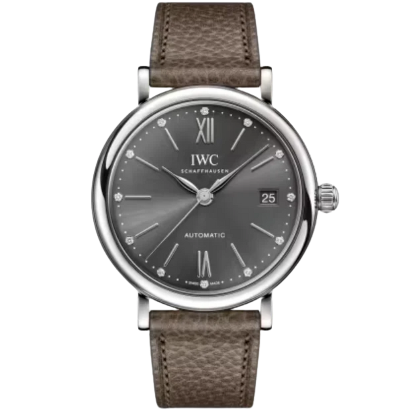 PORTOFINO AUTOMATIC 37 MM STAINLESS STEEL WITH GRAY DIAL - IWC