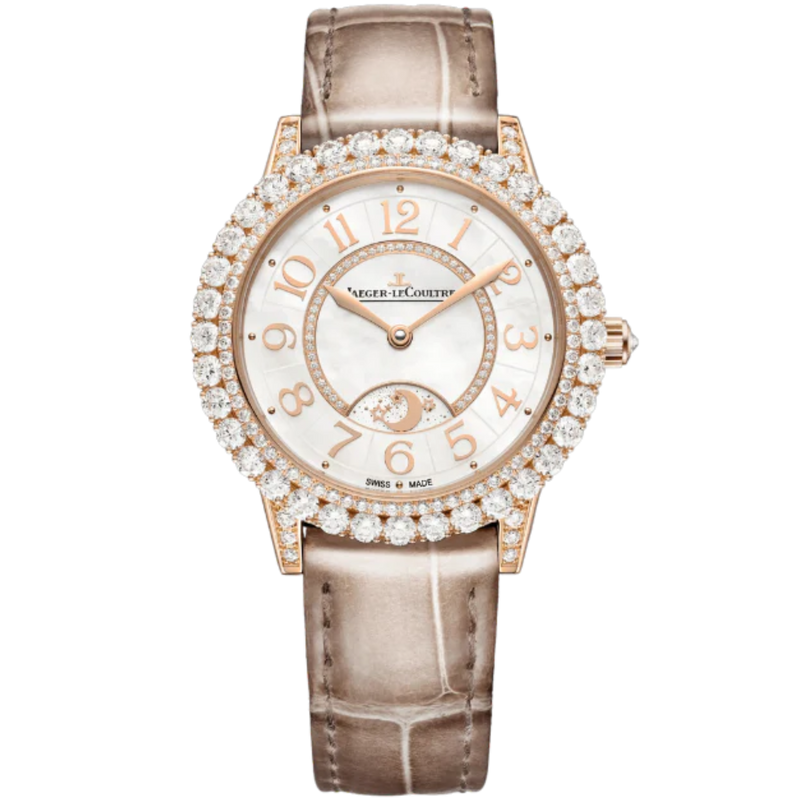 RENDEZ-VOUS DAZZLING NIGHT & DAY 36 MM 18K ROSE GOLD WITH MOTHER OF PEARL DIAL - Jaeger-LeCoultre