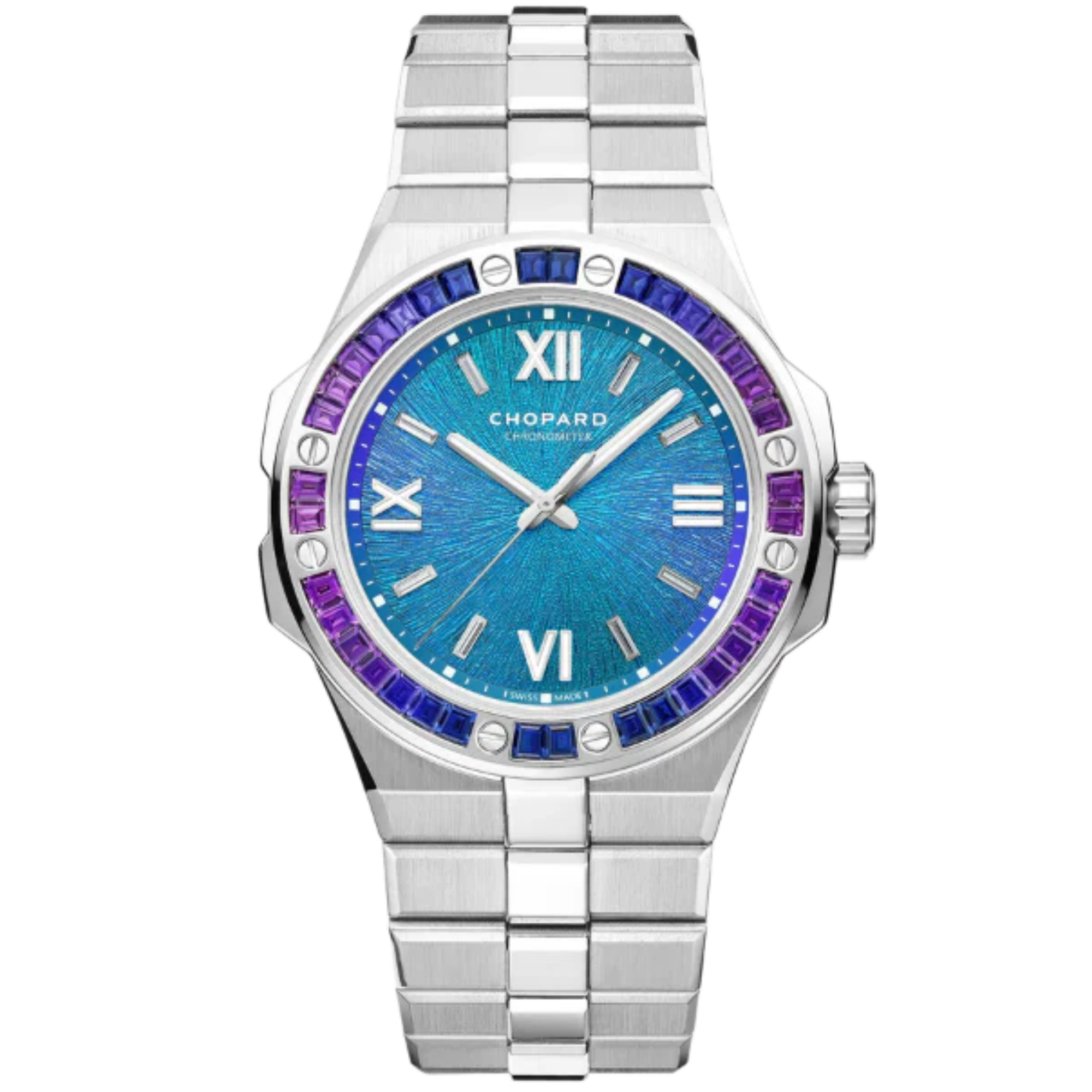ALPINE EAGLE 41 MM ETHICAL WHITE GOLD WITH ZINAL BLUE DIAL - Chopard