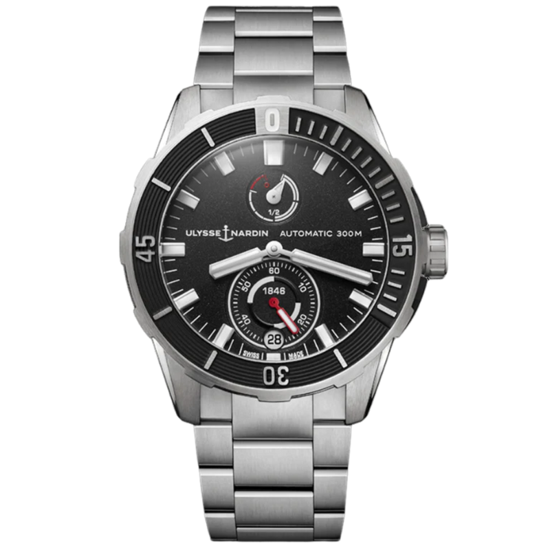 DIVER 44 MM TITANIUM WITH BLACK DIAL - Ulysse Nardin