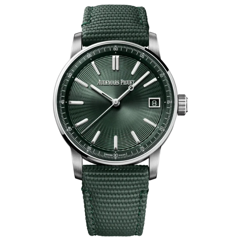 Audemars Piguet Code 11.59 Ref. 15210ST.OO.A056KB.01 Novelty Motif Concentric Circle Green Dial - Audemars Piguet