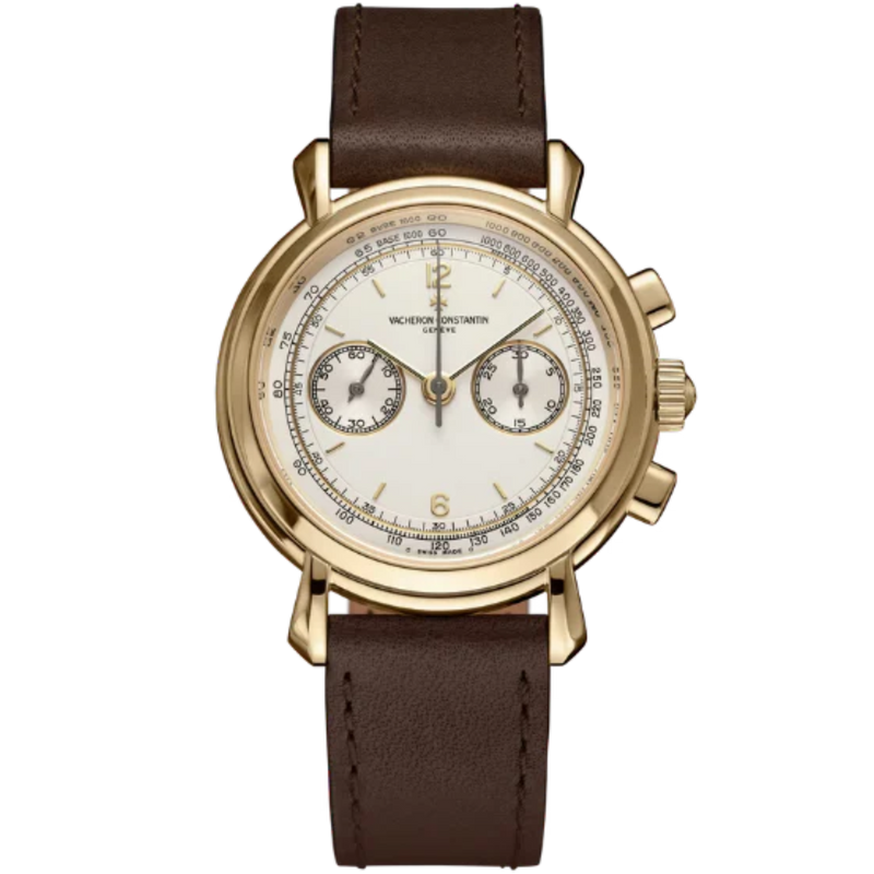 LES COLLECTIONNEURS REFERENCE 47111 37 MM YELLOW GOLD WITH WHITE DIAL - Vacheron Constantin