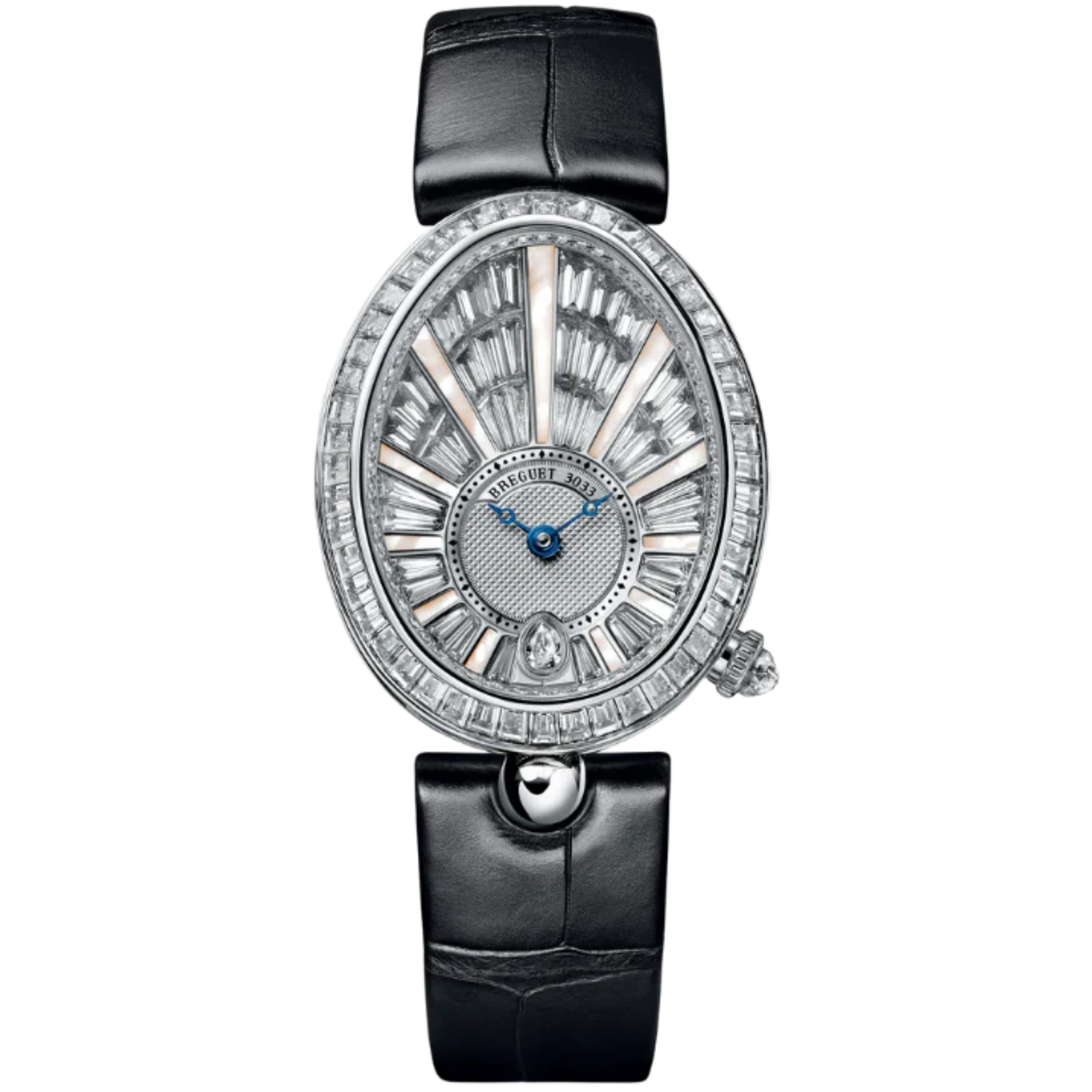 REINE DE NAPLES 8939 38 MM WHITE GOLD WITH SILVER DIAL - Breguet