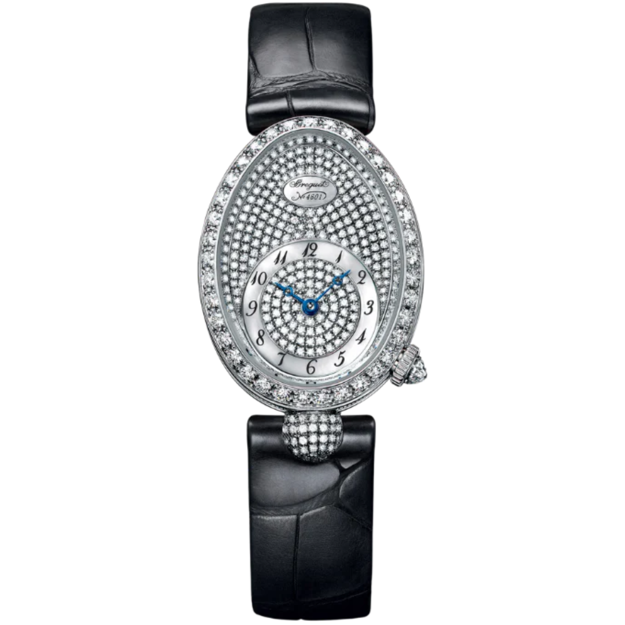 REINE DE NAPLES 8928 33 MM WHITE GOLD WITH MOTHER OF PEARL - DIAMONDS DIAL - Breguet