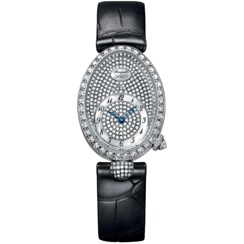 REINE DE NAPLES 8928 33 MM WHITE GOLD WITH MOTHER OF PEARL - DIAMONDS DIAL - Breguet