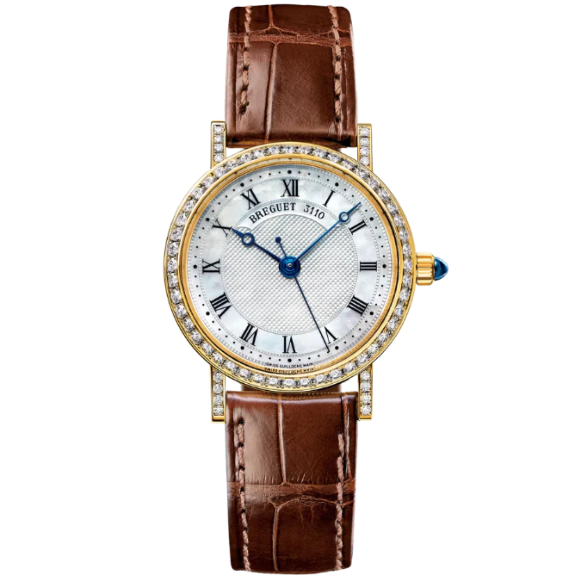 CLASSIQUE 8068 30 MM 18K YELLOW GOLD WITH MOTHER OF PEARL DIAL - Breguet