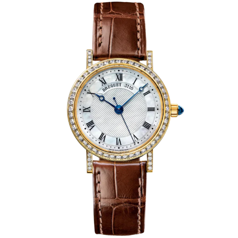 CLASSIQUE 8068 30 MM 18K YELLOW GOLD WITH MOTHER OF PEARL DIAL - Breguet