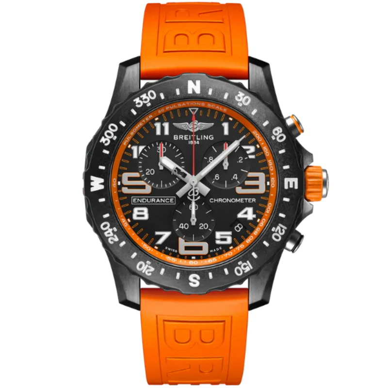 ENDURANCE PRO 44 MM BREITLIGHT® CASE WITH BLACK DIAL - Breitling