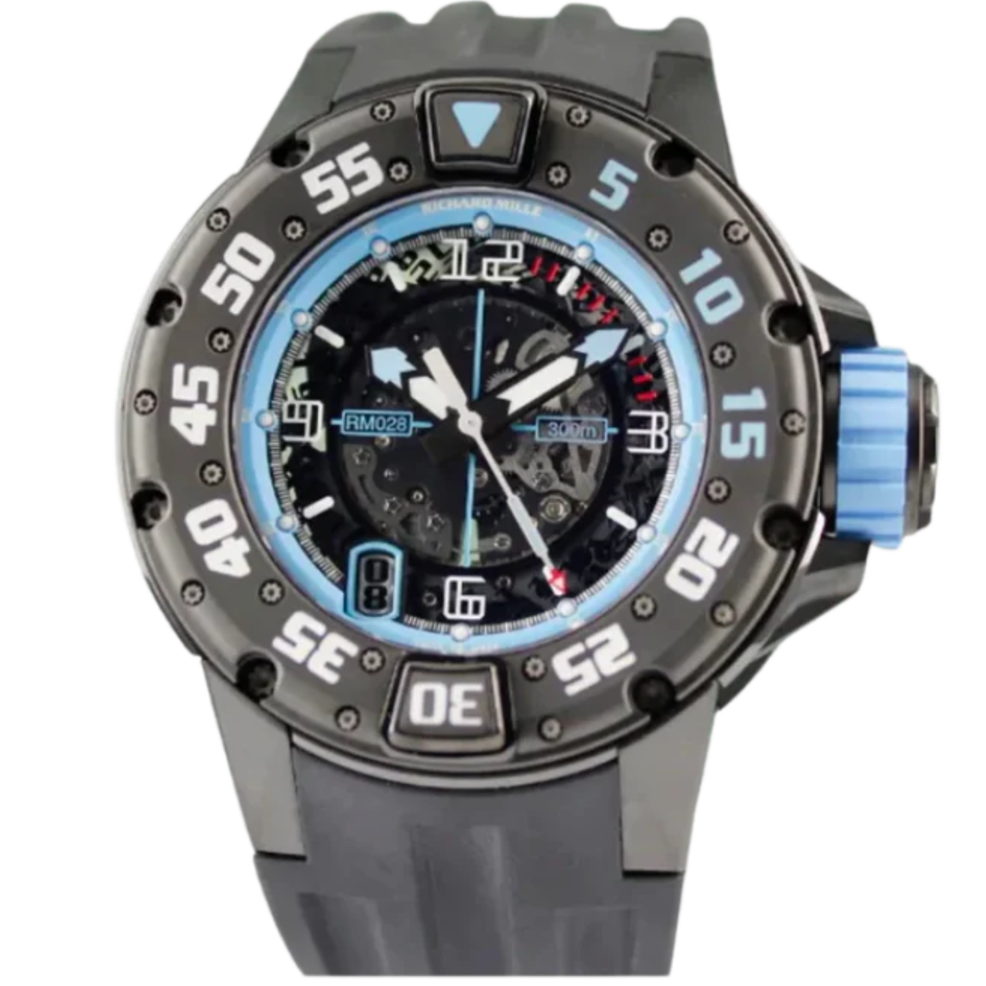 RM 028 Argentina Edition Rubber Strap Titanium Case - Richard Mille