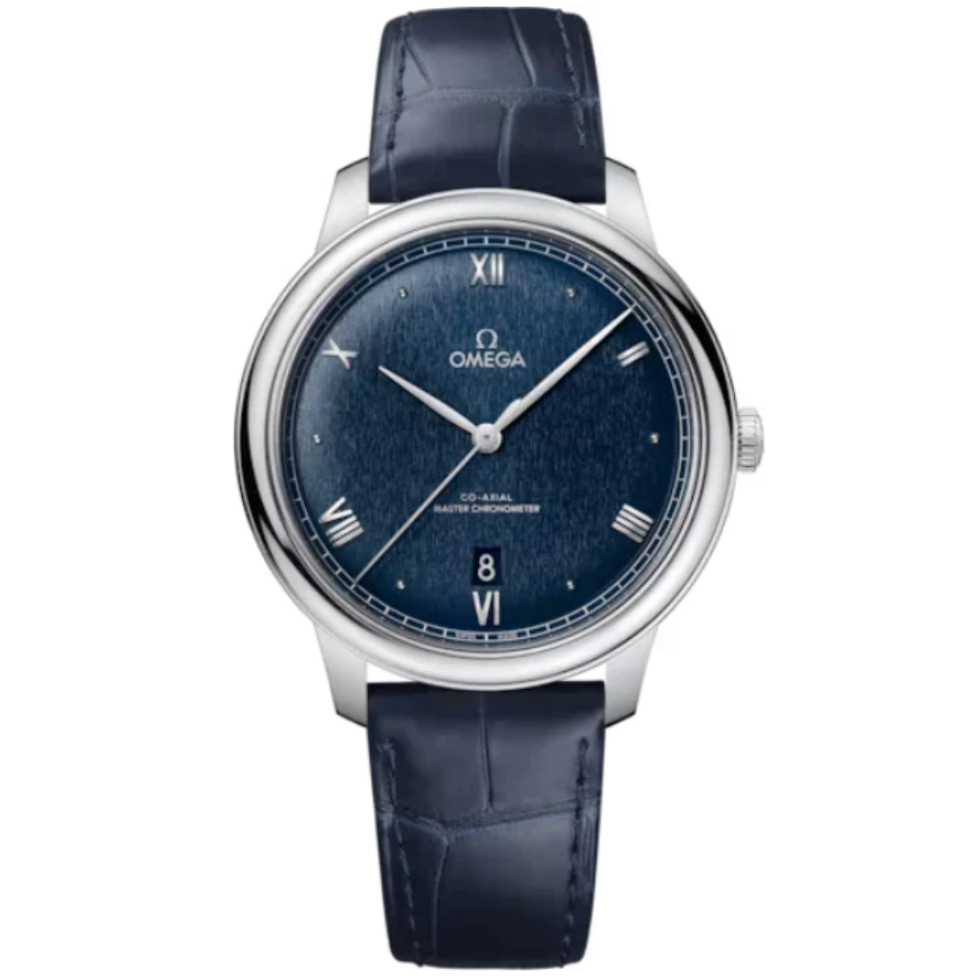 DE VILLE PRESTIGE 40 MM STAINLESS STEEL WITH BLUE DIAL - Omega