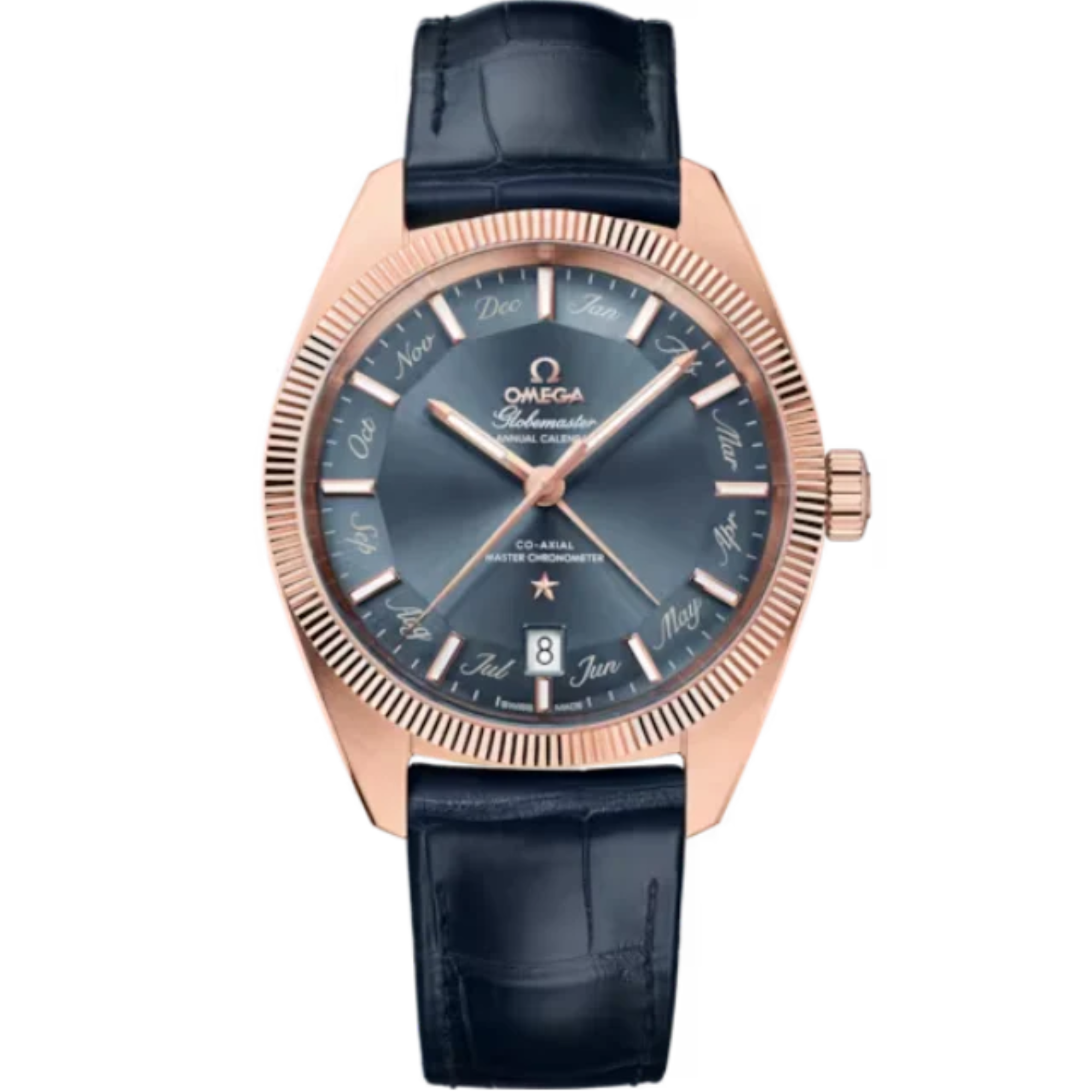 CONSTELLATION GLOBEMASTER 41 MM SEDNA™ GOLD WITH BLUE DIAL - Omega
