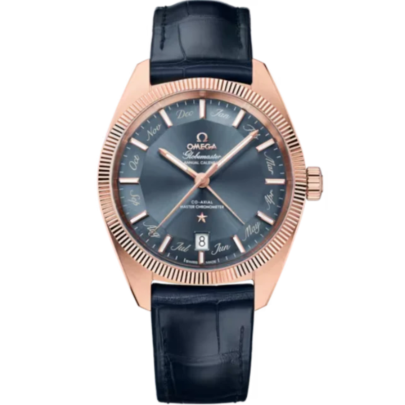 CONSTELLATION GLOBEMASTER 41 MM SEDNA™ GOLD WITH BLUE DIAL - Omega