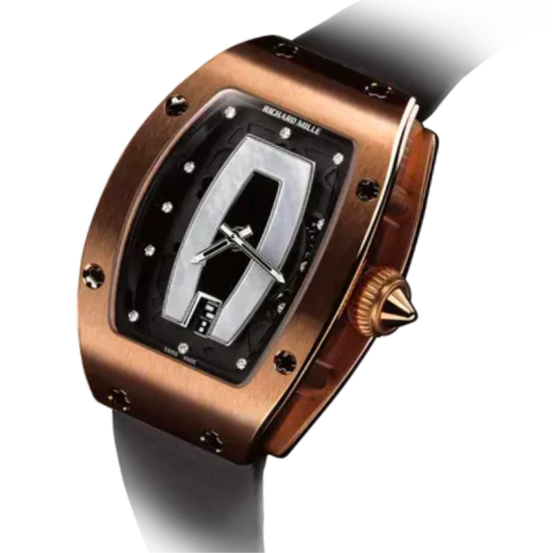 RM 007 Automatic Rubber Strap White Gold Case - Richard Mille