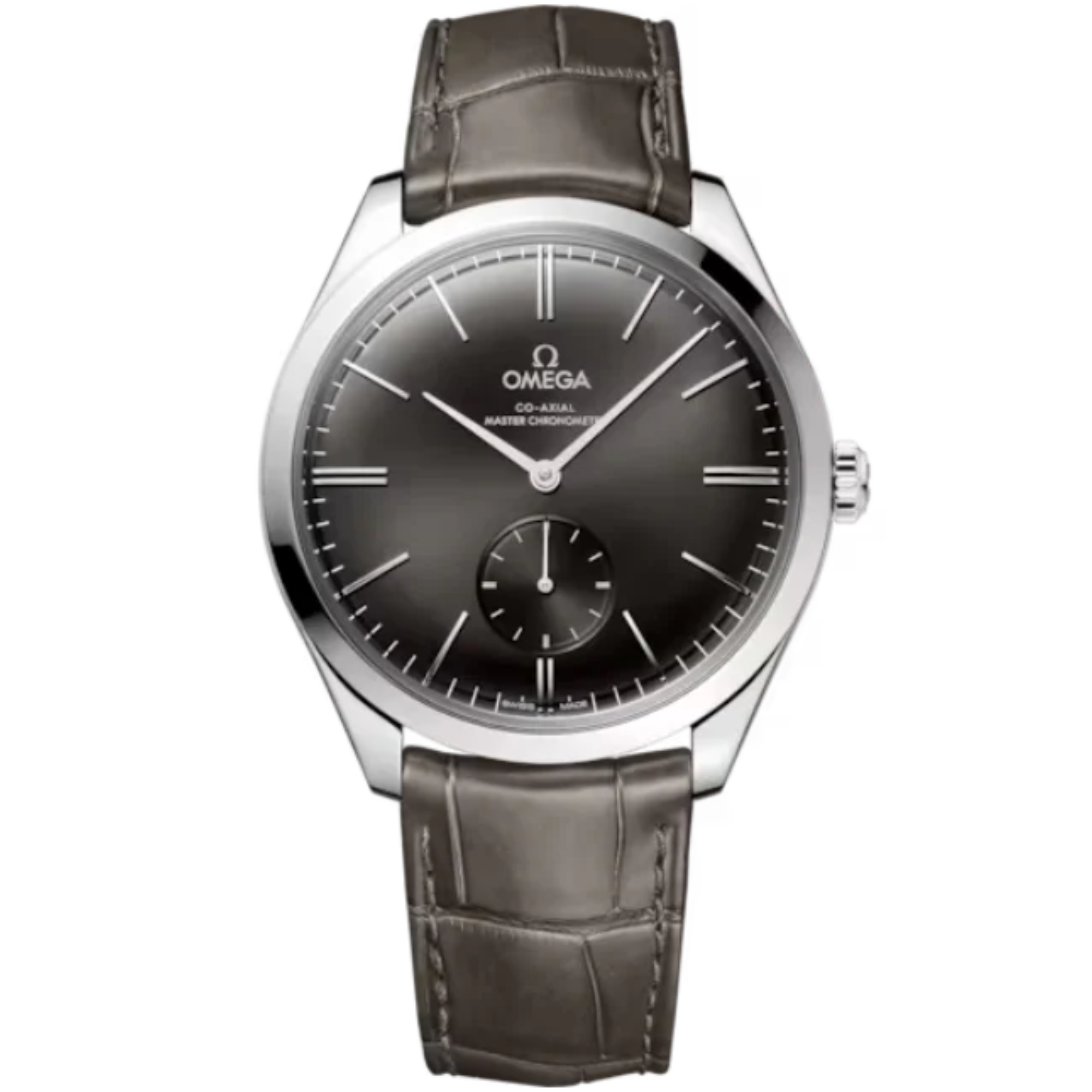 DE VILLE TRÉSOR 40 MM STAINLESS STEEL WITH GREY DIAL - Omega