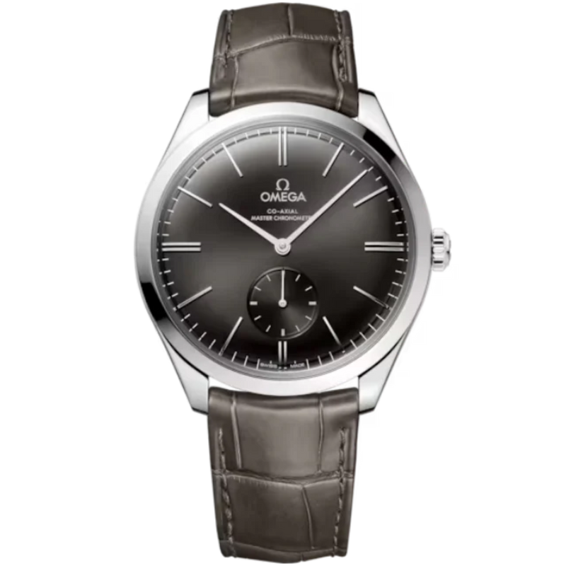 DE VILLE TRÉSOR 40 MM STAINLESS STEEL WITH GREY DIAL - Omega