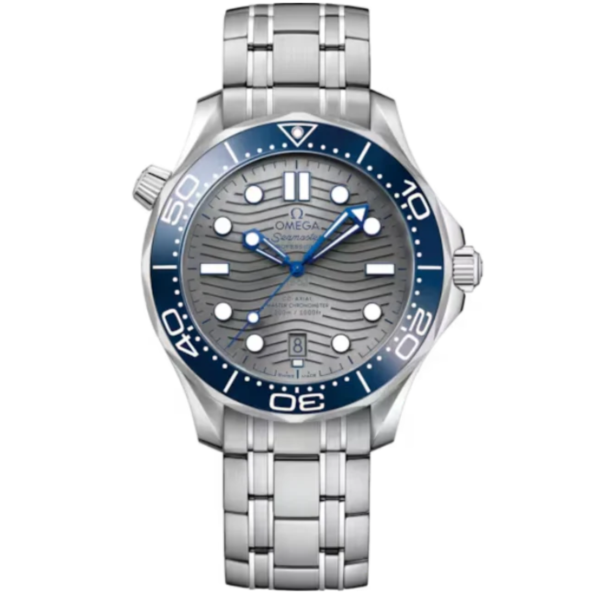 SEAMASTER DIVER 300M 42 MM STAINLESS STEEL WITH GREY DIAL - Omega