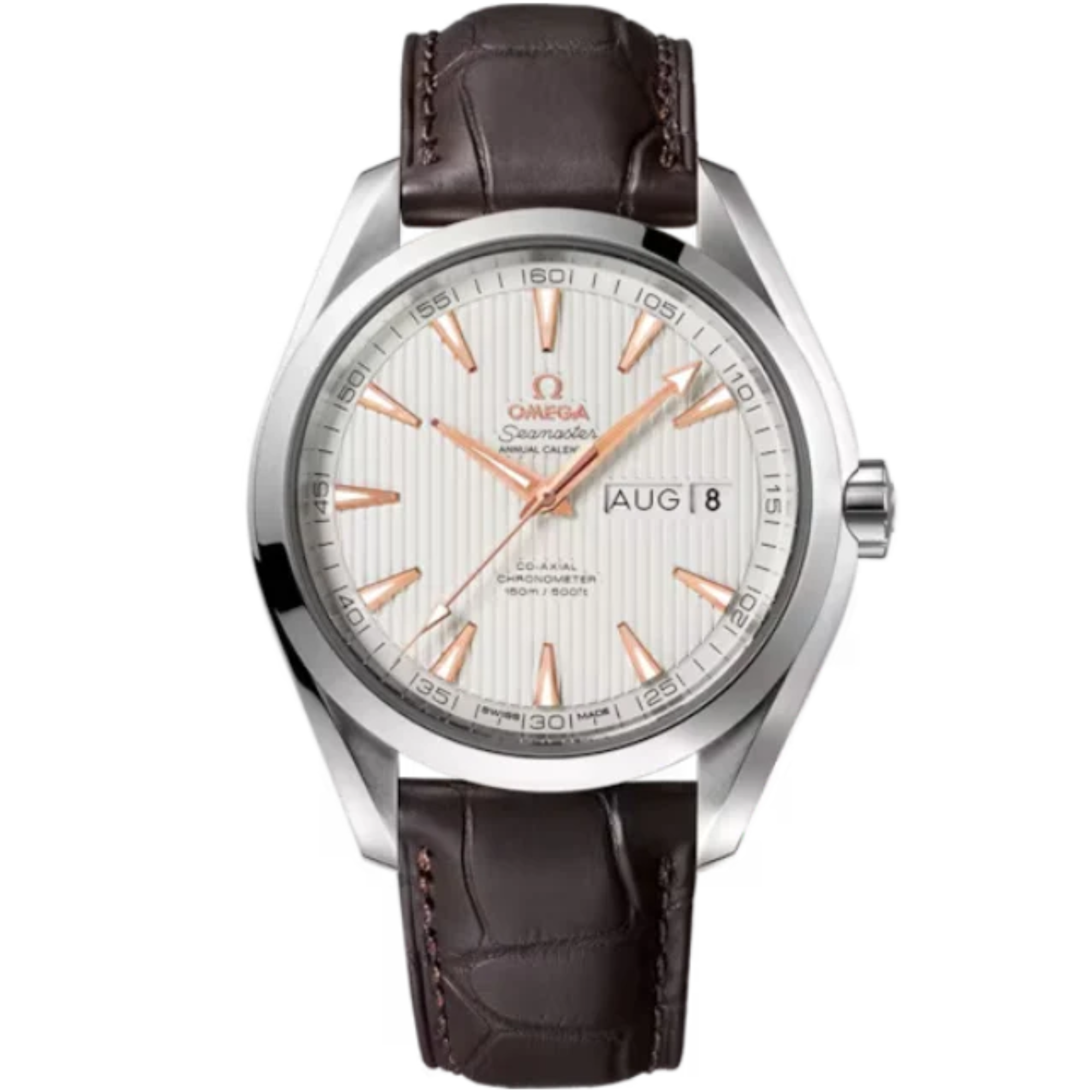 SEAMASTER AQUA TERRA 150M 43 MM STAINLESS STEEL WITH SILVER DIAL - Omega