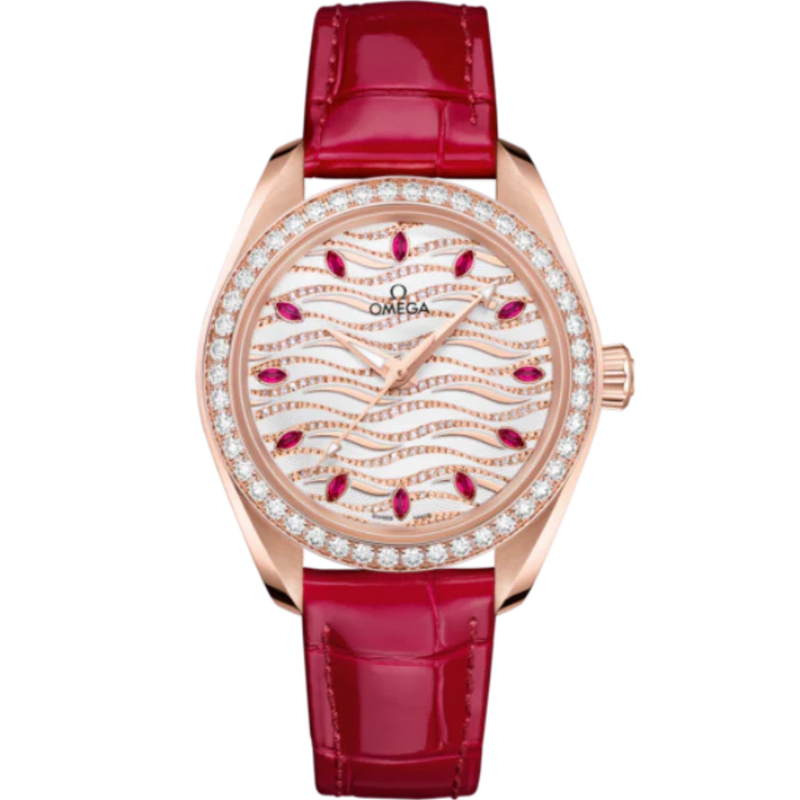 SEAMASTER AQUA TERRA 150M 34 MM SEDNA™ GOLD WITH WHITE DIAL - Omega