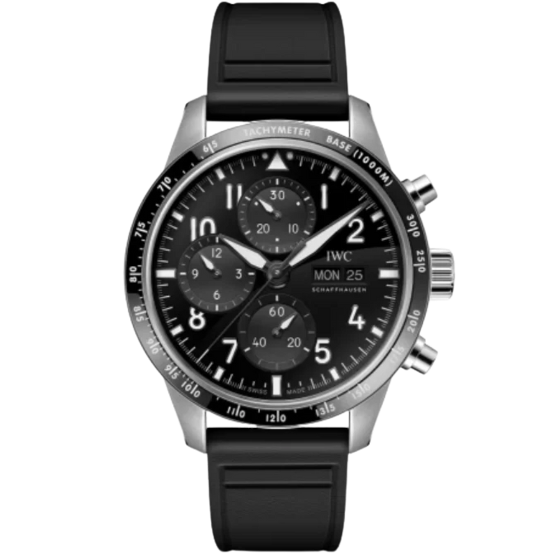 PILOT’S WATCH PERFORMANCE CHRONOGRAPH AMG 41 MM TITANIUM WITH BLACK DIAL - IWC
