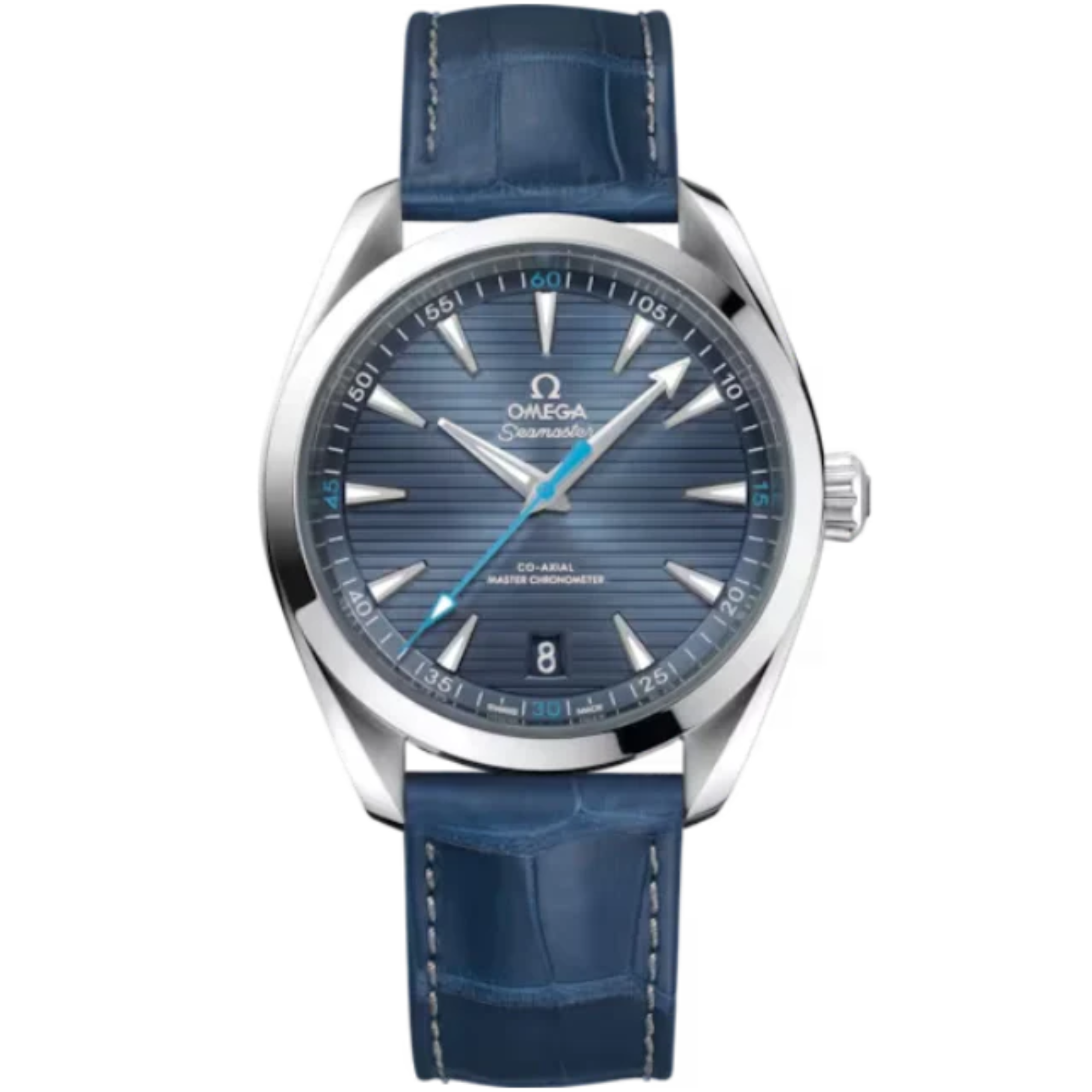 SEAMASTER AQUA TERRA 150M 41 MM STAINLESS STEEL WITH BLUE DIAL - Omega