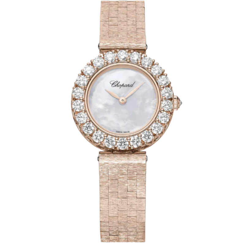 L'HEURE DU DIAMANT 26 MM ETHICAL ROSE GOLD WITH MOTHER OF PEARL DIAL - Chopard