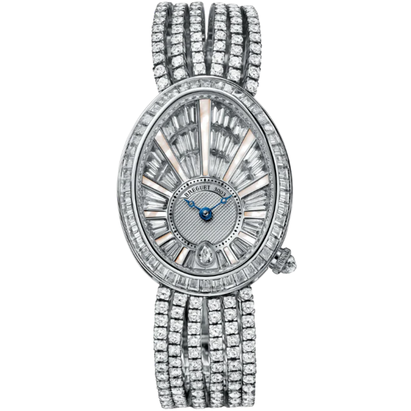 REINE DE NAPLES 8939 38 MM WHITE GOLD WITH SILVER DIAL - Breguet