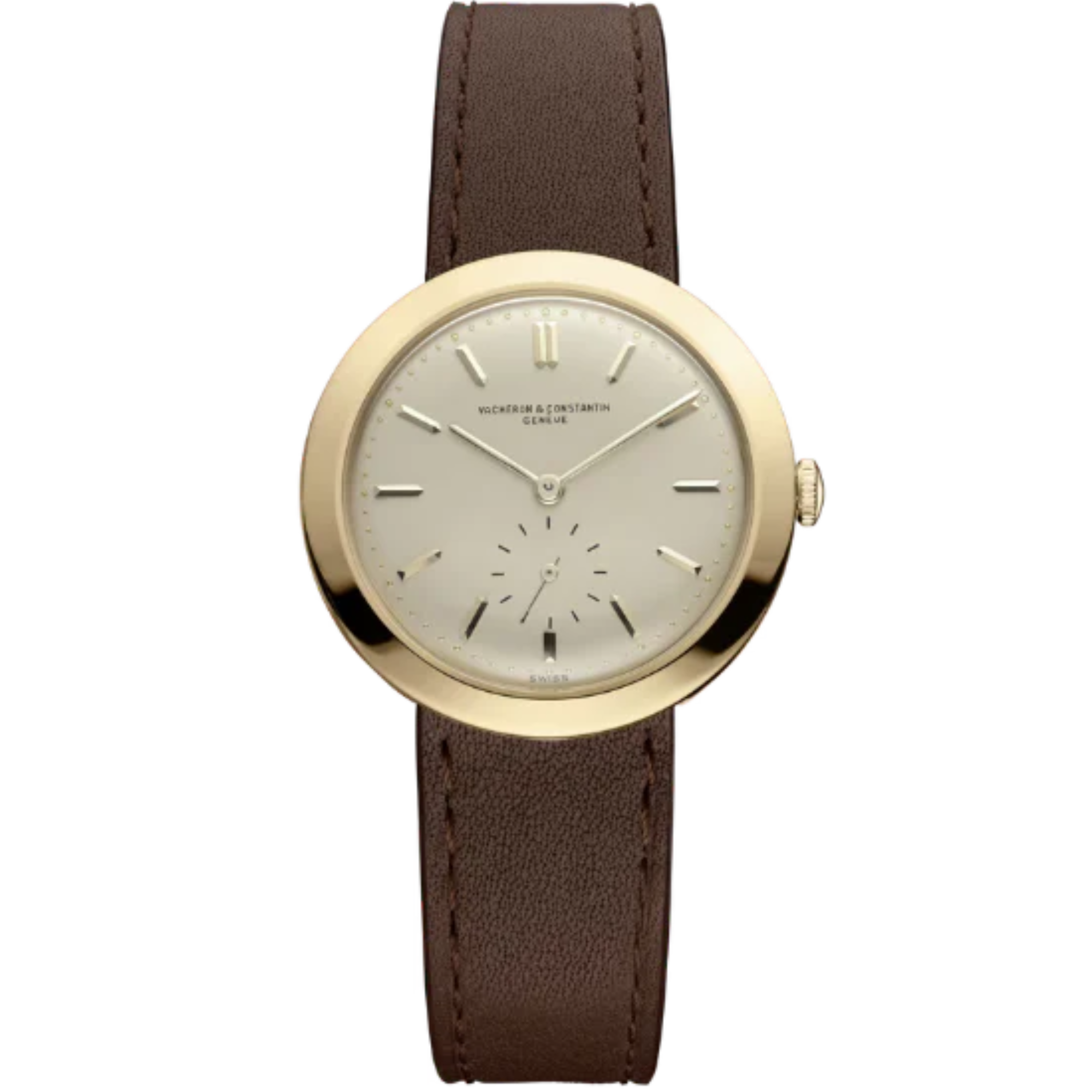 LES COLLECTIONNEURS REFERENCE 4642 35 MM YELLOW GOLD WITH GOLD DIAL - Vacheron Constantin